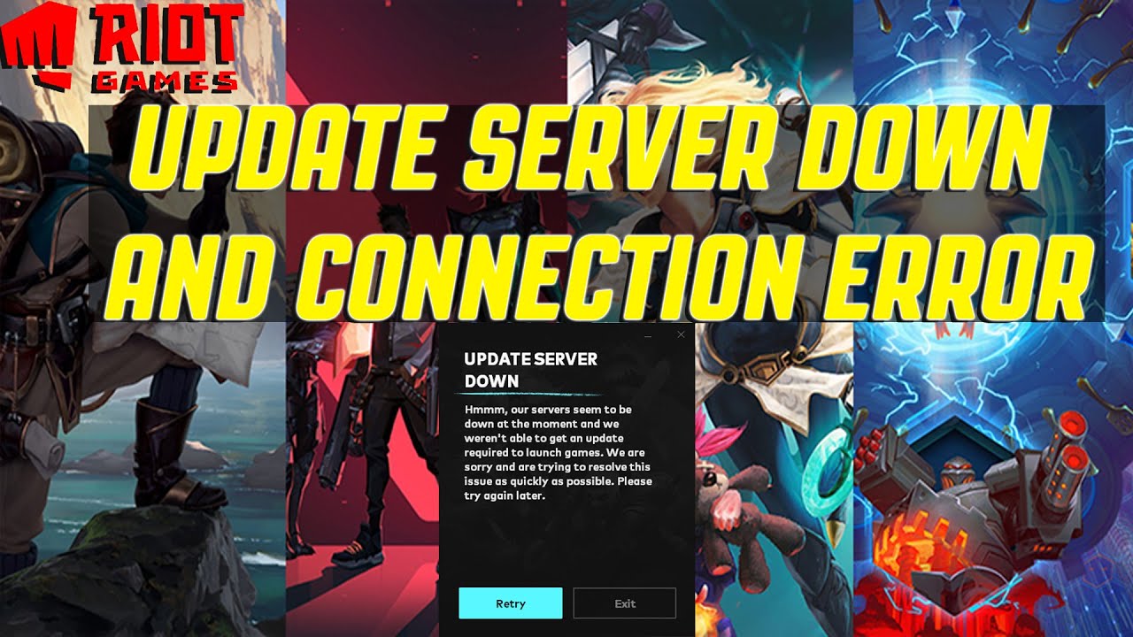 Riot servers down: Valorant, League & Wild Rift server status updates -  Dexerto