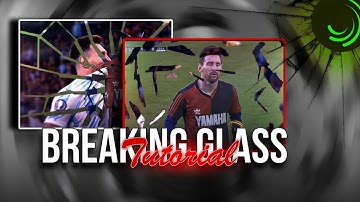 Breaking glass tutorial Alight Motion (QUICK)