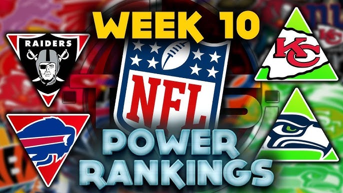 week 9 rankings