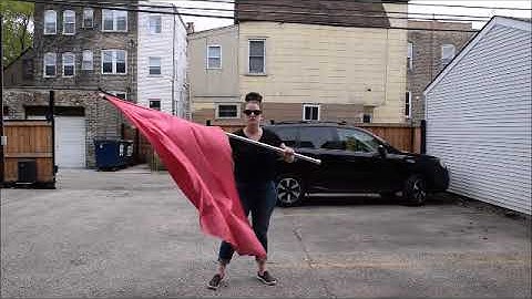 Pull Apart Toss (Color Guard Fundamentals Teaching Tutorial Series)