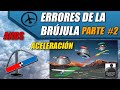 Errores de la Brújula (Parte 2): Aceleración