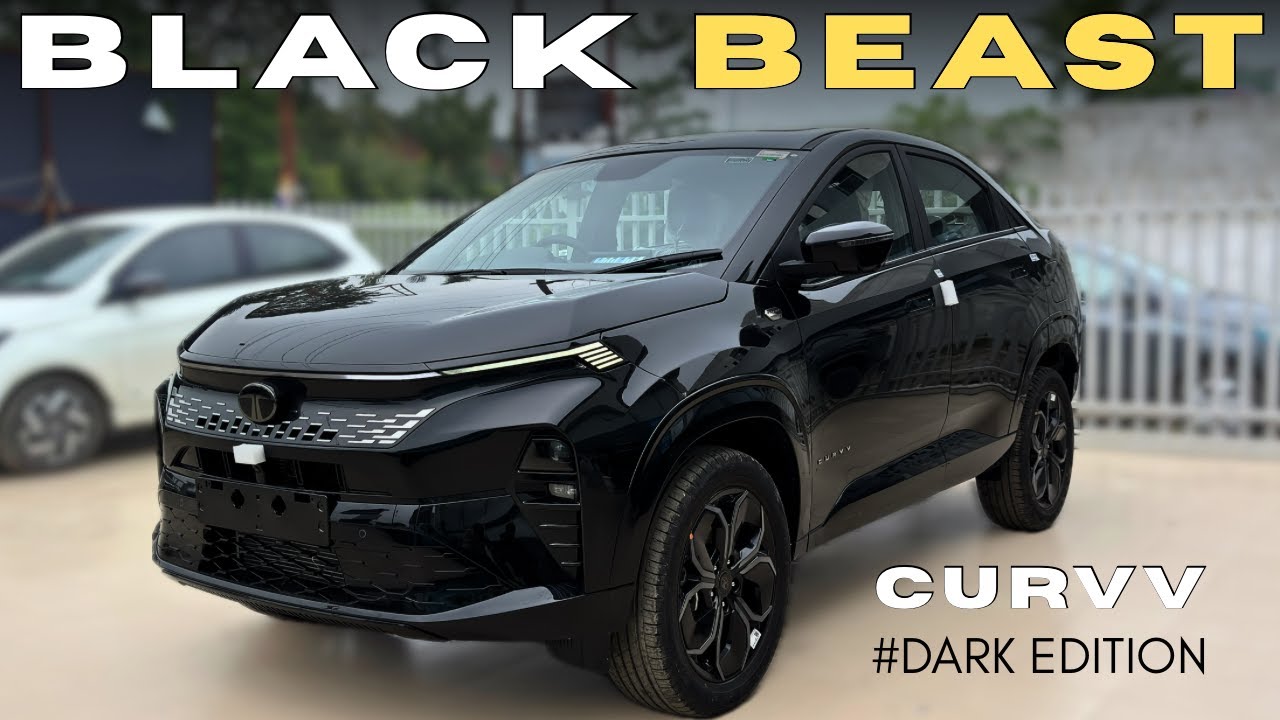 Tata Curvv Dark Edition 2025 Review🔥 | Real Look, Price, Features