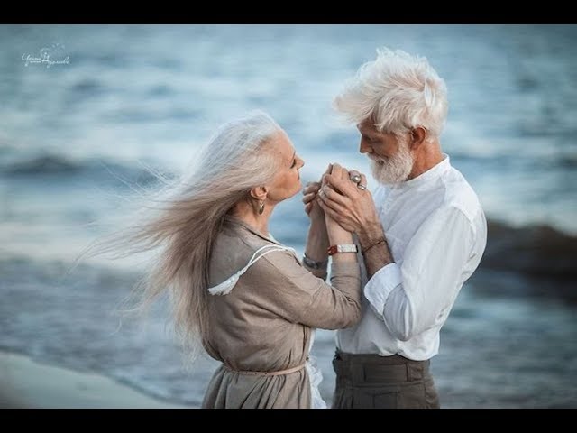 old couple dancing on floor | English & U