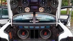 Car Audio Qmobile 12" woofer Triple Magnet Double Coil 