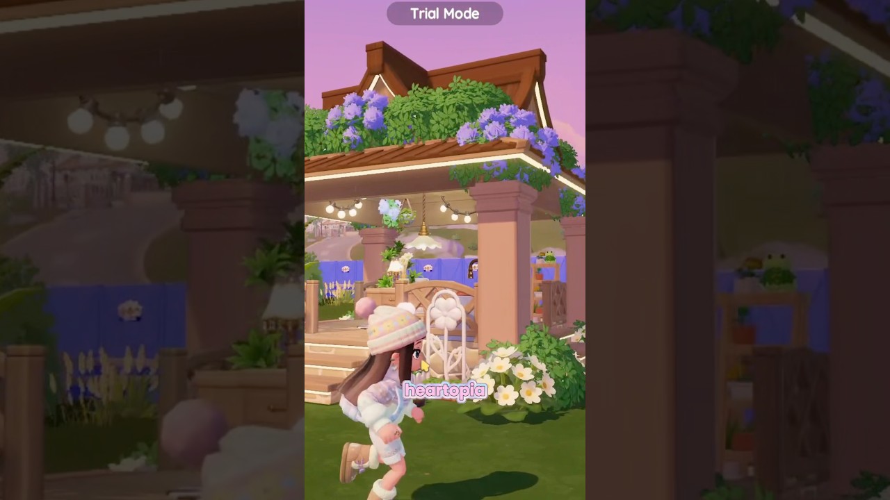 Как построить беседку в Heartopia! 🌱🏠 