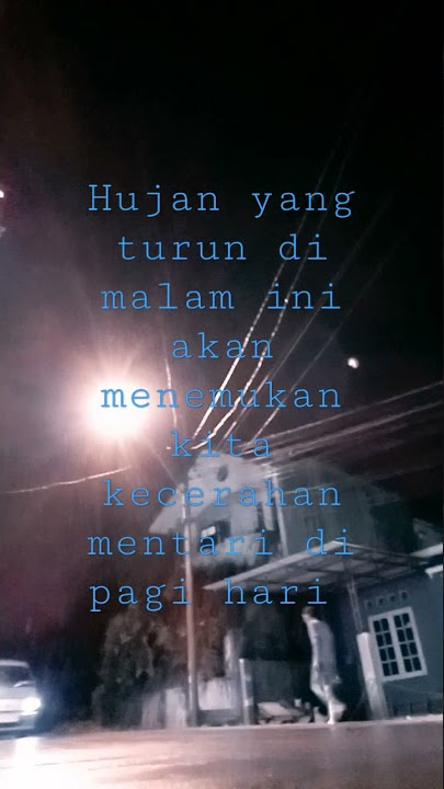 caption hujan