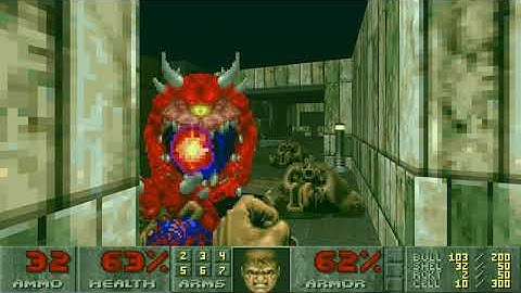 Doom 404 (2018) MAP28: "Icon" UV Max Speedrun 2:58 100% Kills 100% Secrets