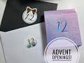 Planner Advent Calendar Unboxing - Planning Roses, Stickerbloom, and Simply Gilded