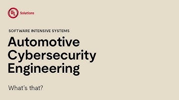 Automotive Cybersecurity Engineering - What