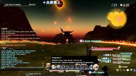 FFXIV: Ifrit fight (Easy Mode)