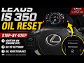 Lexus IS350 Service Reset Ka Sabse Fast Tarika! #LexusIS350 #OilReset #CarTip