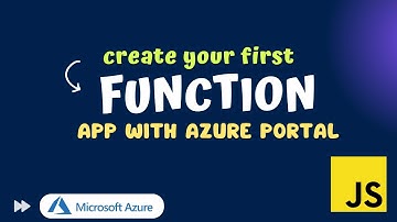 How to Create your first function app in the Azure portal, Node.js Azure function app, JavaScript