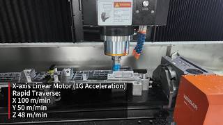DGV-Z2550 High-Speed Machining of Die-Cast EV Battery Pack Frame