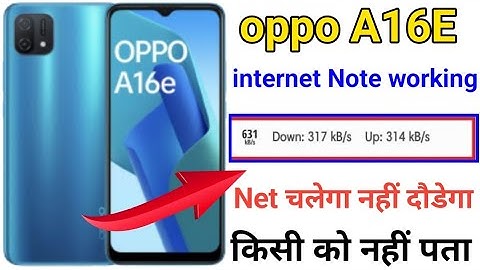oppo A16e Internet Note working problem solve || How to solve internet problem solve oppo A16e