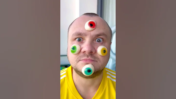 what ah oh with jelly eyeball #funny #comedy #shorts