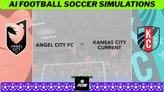 ANGEL CITY FC vs KC CURRENT ⚽ NWSL 2026/27 Matchday 9 🟩 EA FC 26 Simulation