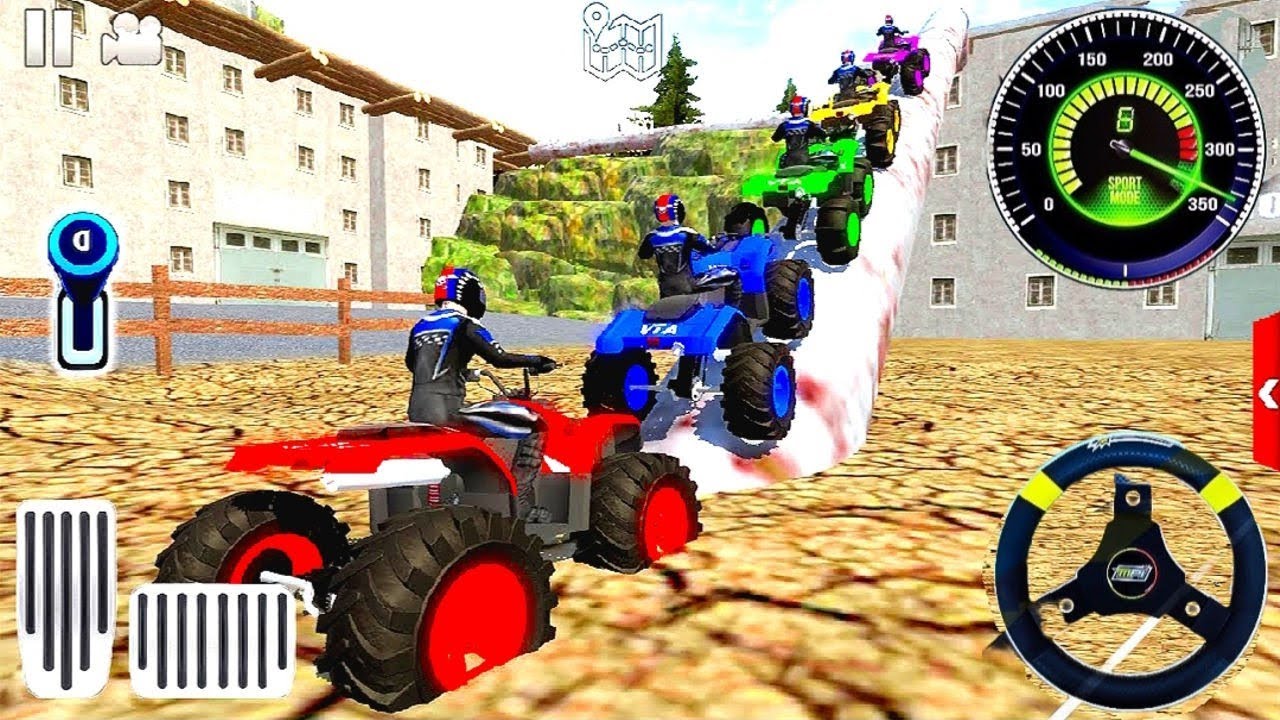 Ultimate Dirt Quad Bike Racing! Extreme ATV Stunts & Motocross Simulator - Android Gameplay