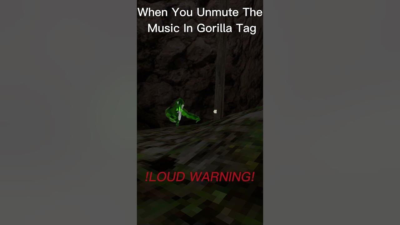 How To Unmute Your Mic In Gorilla Tag When You Unmute The Music In Gorilla Tag VR #vr #gorillatag #viral #