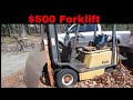 Will It Run? cheapest Forklift I could find.