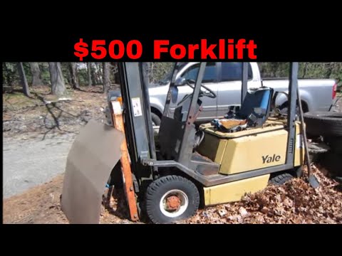 Will It Run Cheapest Forklift I Could Find Youtube
