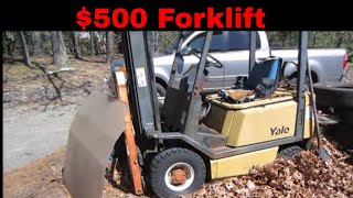 Will It Run? cheapest Forklift I could find.