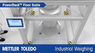 See how Powerdeck™ Increases Production Yields - METTLER TOLEDO Industrial - en