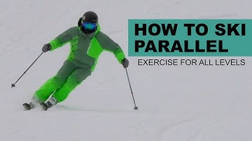 how to ski parallel basic to advanced exercise to improve your skiing