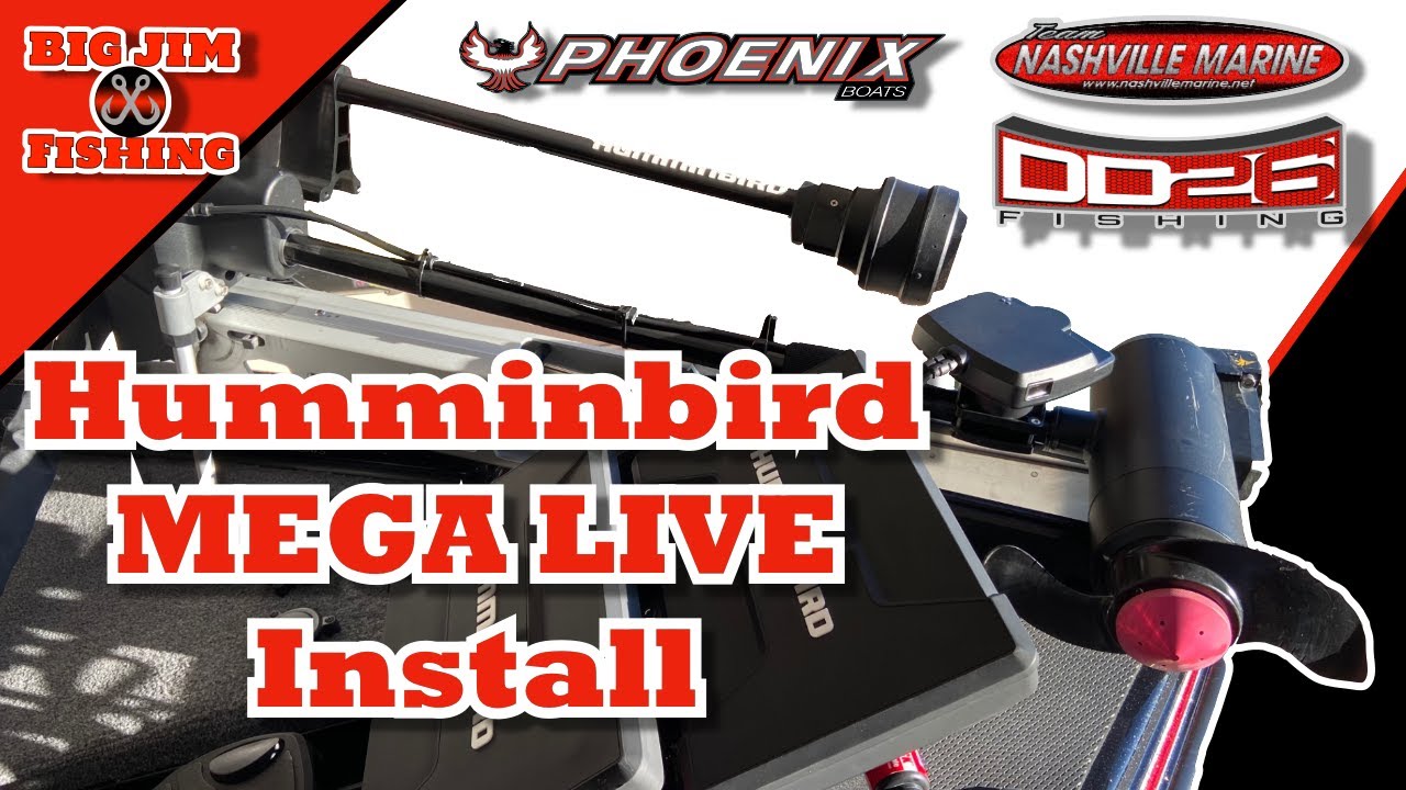 Humminbird Mega Live install 