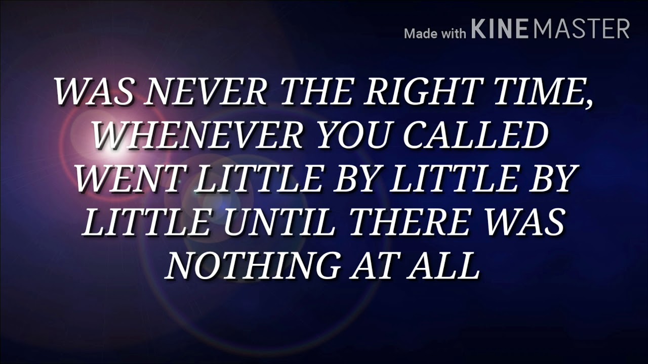 BEFORE YOU GO LYRICS - YouTube