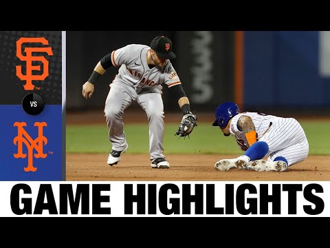 Giants vs. Mets Game Highlights (8/26/21) | MLB Highlights