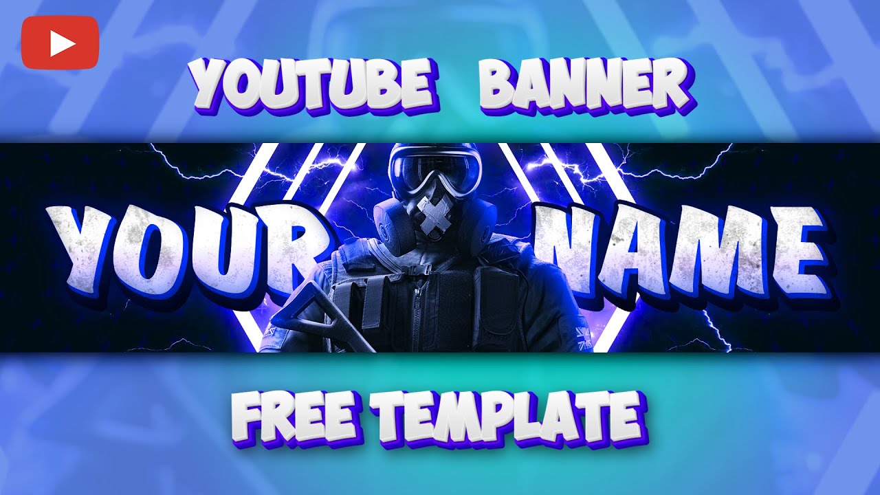 FREE YouTube Banner Template Without Photoshop YouTube FREE YouTube Banner Template Without Photoshop YouTube