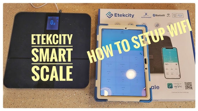 Etekcity Smart WiFi Body Fat and Composition Scale Review and Unboxing 
