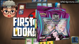 First look at the Mew VMAX League Battle Deck! (Deck List + Matches) Is it worth buying?