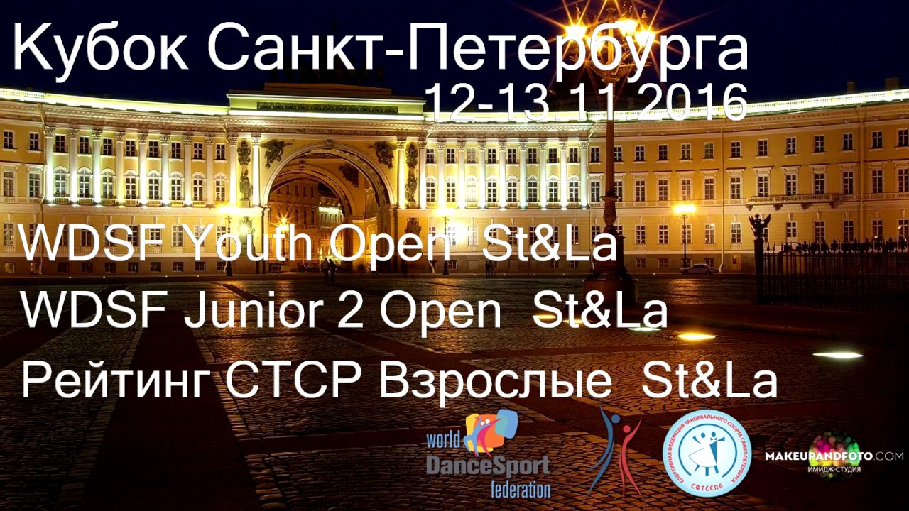 Ivan Nagornev - Anastasia Gvozdeva | Final Cha-cha-cha | Saint-Petersburg Cup 2016 dance sports council of india