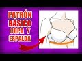 CÓMO TRAZAR O HACER  EL PATRÓN DE COPA BÁSICO PARA TRAJE DE BAÑO BIKINI Y BRASIER / SOSTÉN!! - MariG