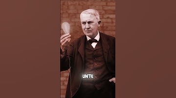 Thomas Edison – Thousands of Failures for One Light That Changed the World #ThomasEdison #viral