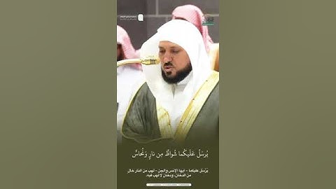مقتطف من تلاوة الشيخ #ماهر_المعيقلي من عشاء 16 جمادى الآخرة 1446هـ