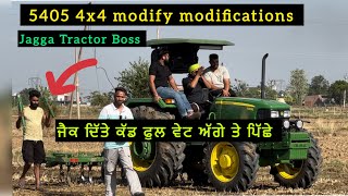 Full tractor modify John Deere 5405 4x4 Jagga tractor boss