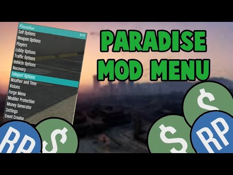 Gta5 Free Paradise Sprx Best Mod Menu Online/Offline *(PS3 DEX/CEX)* ((DONT WORK ANYMORE! EXPIRED))
