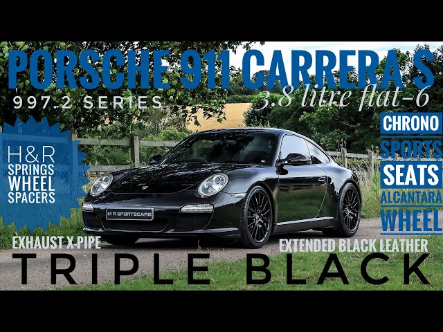 Porsche 911 Turbo 997 Gen 1.5 Triple Black Coupe – M R Sportscars