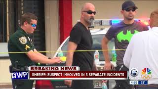 I-95 suspect connected to 3 shootings: West Palm Beach, Boynton Beach and Lake Worth