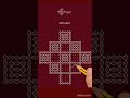 Kalyani Rangoli With 21x5 Dots Easy Sikku Kolam Melikala Muggulu Simple Balli Rangoli Designs