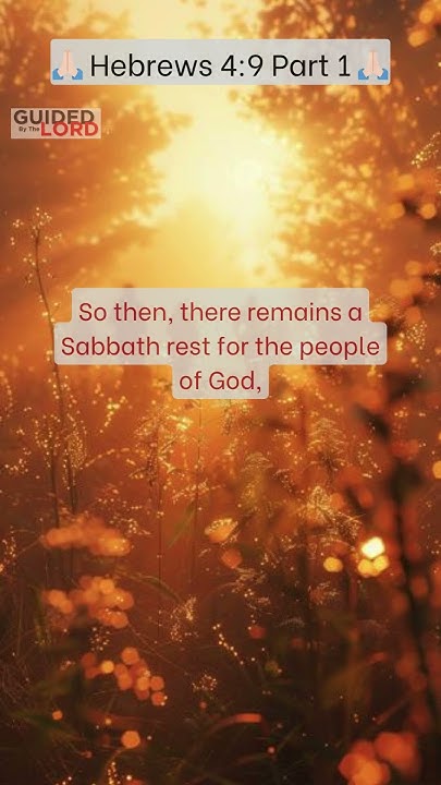 Understanding The Promise Of Rest In Hebrews 4 9 In Depth Analysis understanding-the-promise-of-rest-in-hebrews-4-9-in-depth-analysis