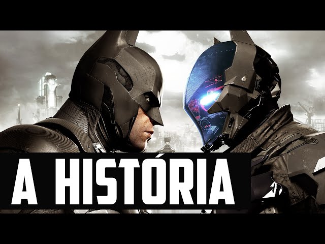 A história do Batman nos games