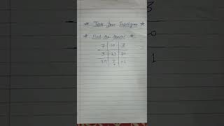 Only 1% Can Solve This Puzzle! 🔥 Find the Hidden Logic 🧩 #short #iqtest #viral