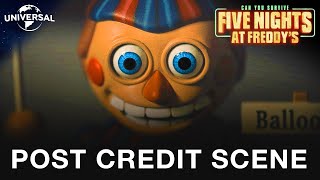 The Puppet in Five Nights at Freddy's Movie  END CREDIT SCENE & MAJOR  CAMEO EXPLAINED 