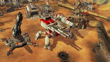 USA BOSS vs 3 China Infantry - Command & Conquer Generals Contra x Beta