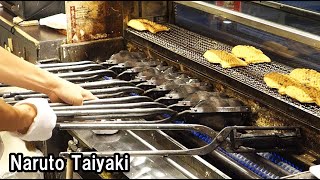 天然たいやき｜鳴門鯛焼本舗のたい焼き職人 Naruto Taiyaki in Osaka