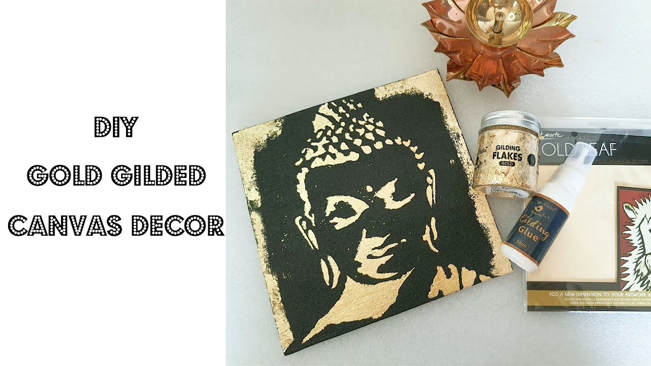 How to GOLD LEAF / Gilding Flakes 