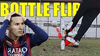 MESSI BOTTLE FLIP Challenge!